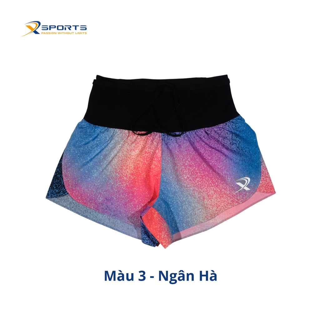 Quần liền đai hai lớp chạy bộ nam nữ MS372 57 Màu 1