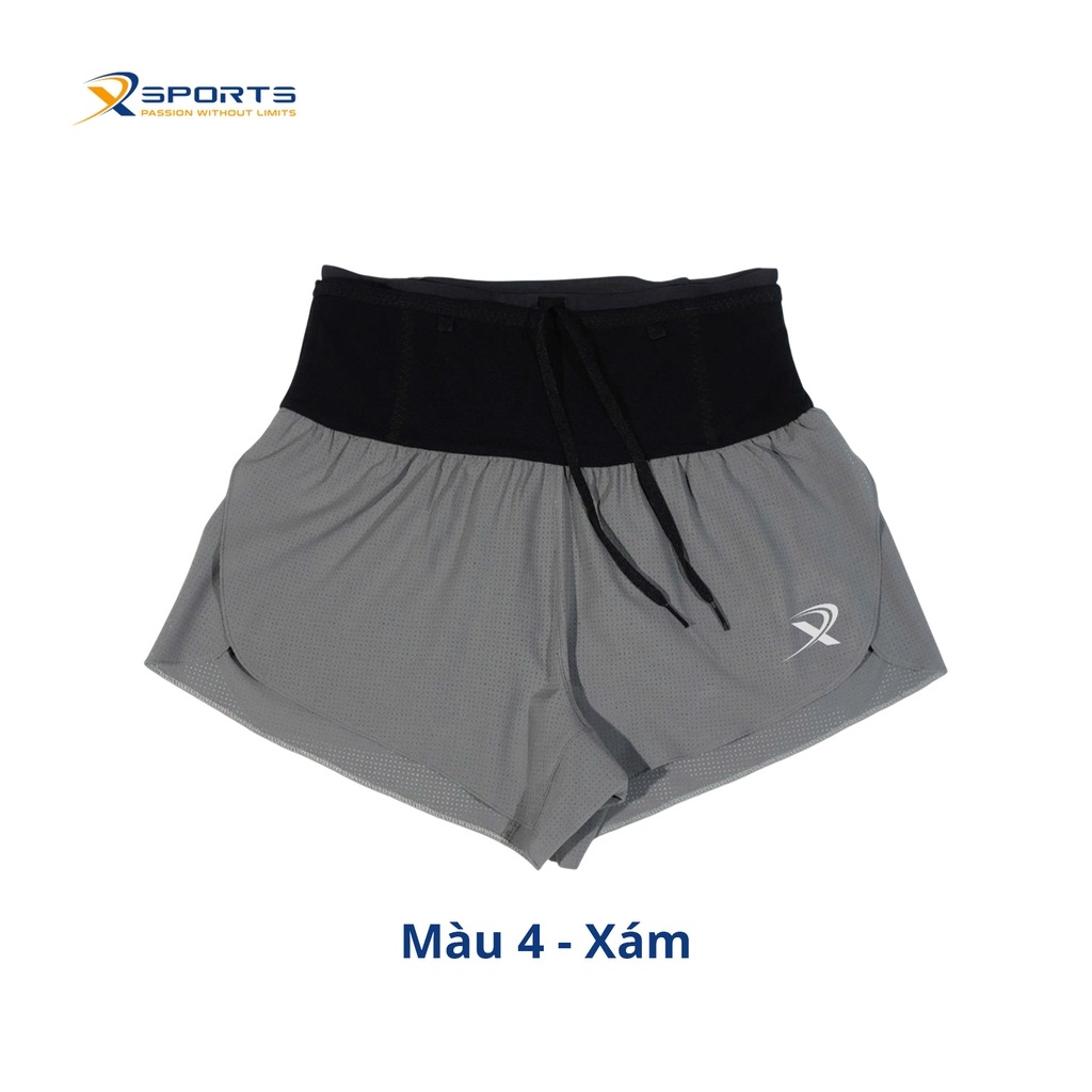 Quần liền đai hai lớp chạy bộ nam nữ MS372 57 Màu 1