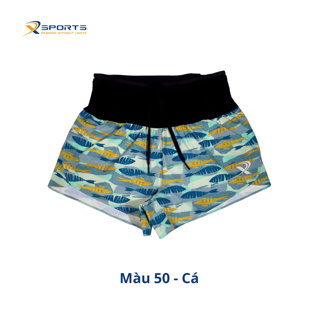 Quần liền đai hai lớp chạy bộ nam nữ MS372 57 Màu 3