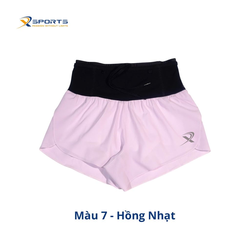 Quần liền đai hai lớp chạy bộ nam nữ MS372 57 Màu 1