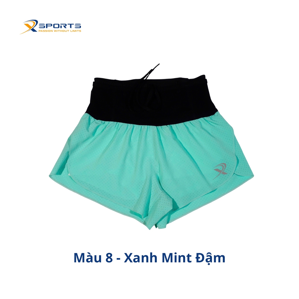 Quần liền đai hai lớp chạy bộ nam nữ MS372 57 Màu 1