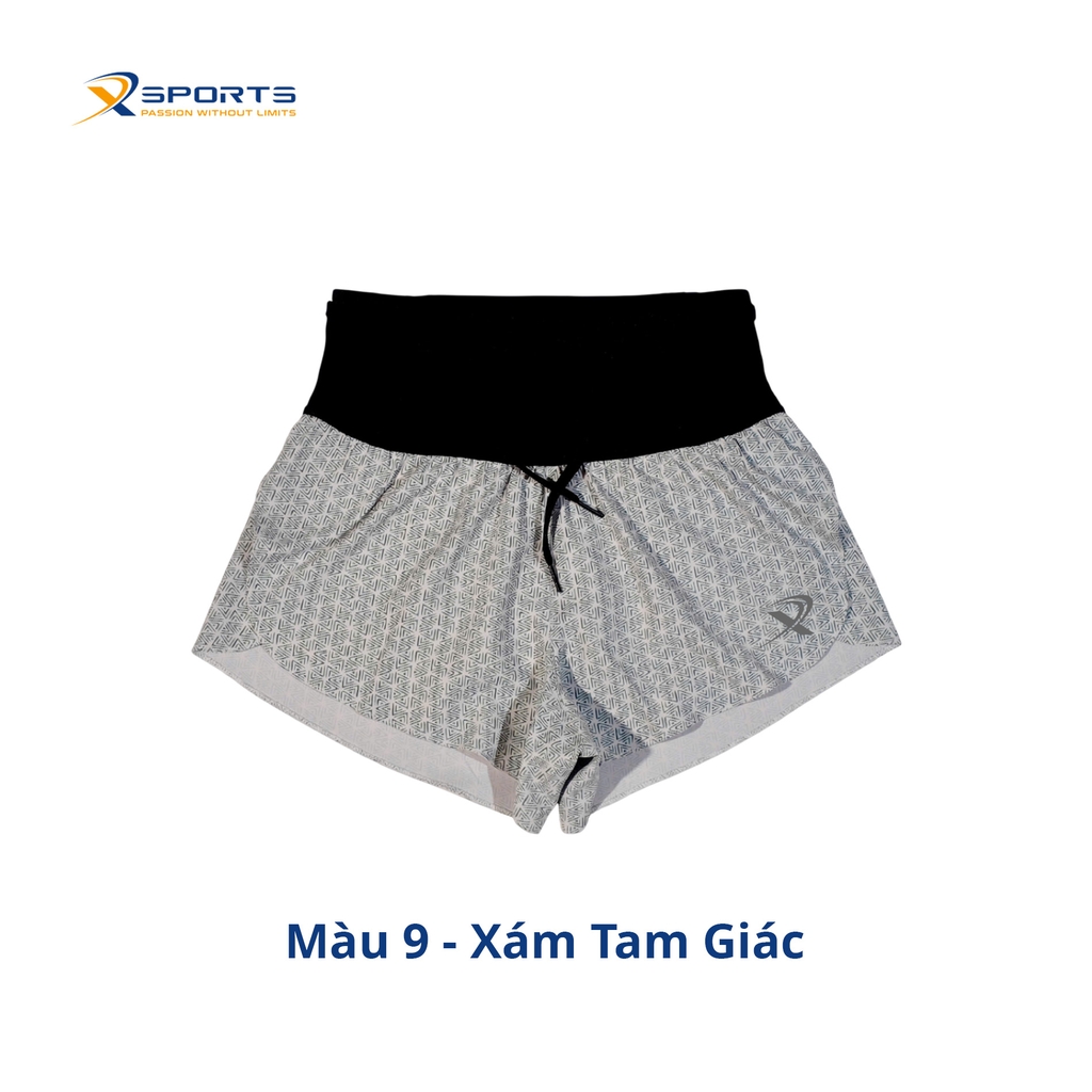 Quần liền đai hai lớp chạy bộ nam nữ MS372 57 Màu 1