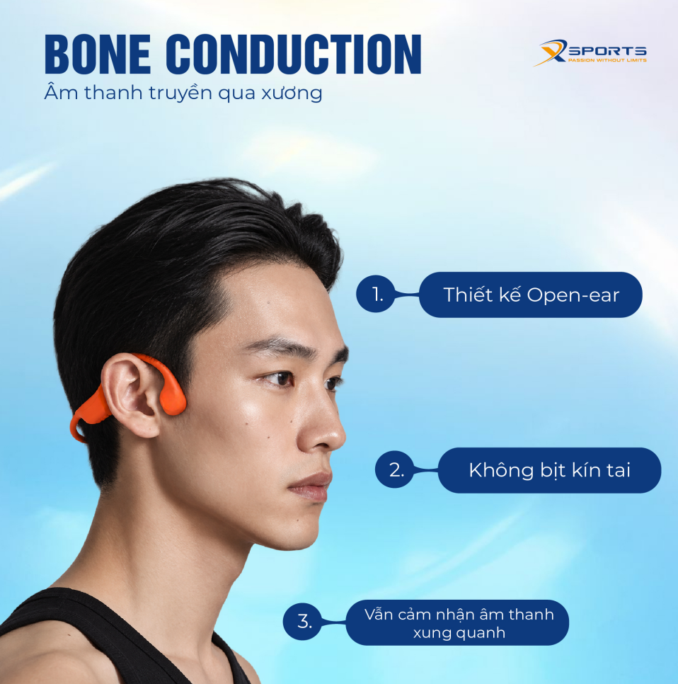 TAI NGHE THỂ THAO X10 PRO- BƠI LỘI, ĐẠP XE, CHẠY BỘ, TẬP GYM.