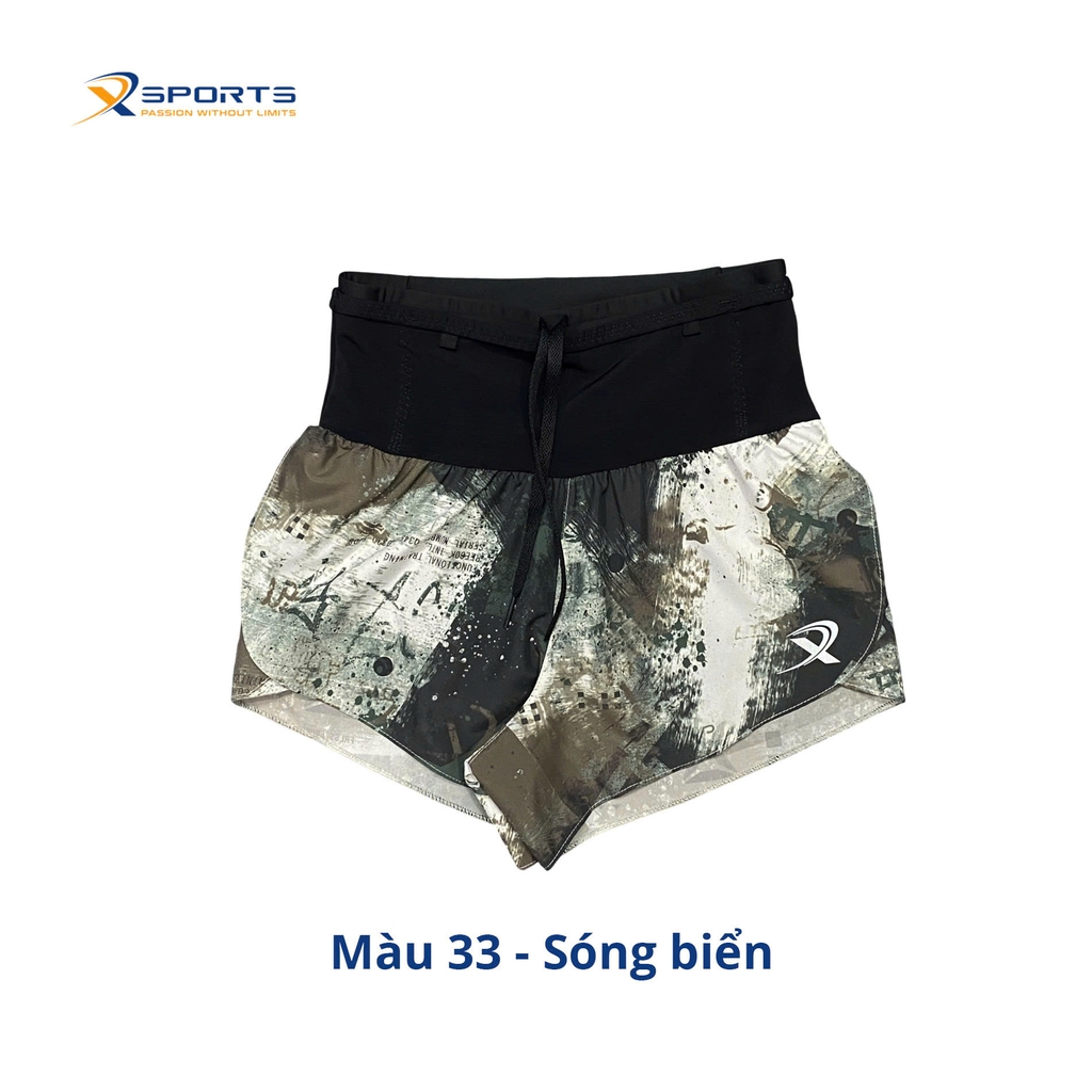 Quần liền đai hai lớp chạy bộ nam nữ MS372 57 Màu 2