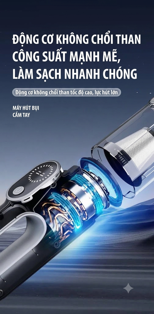 [Order] Máy hút bụi cầm tay Suitu S126