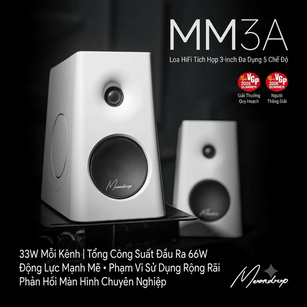 [Order] Loa để bàn Hi-Fi Moondrop MM3A