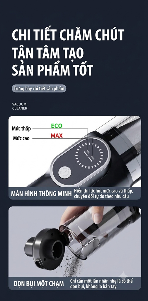 [Order] Máy hút bụi cầm tay Suitu S126