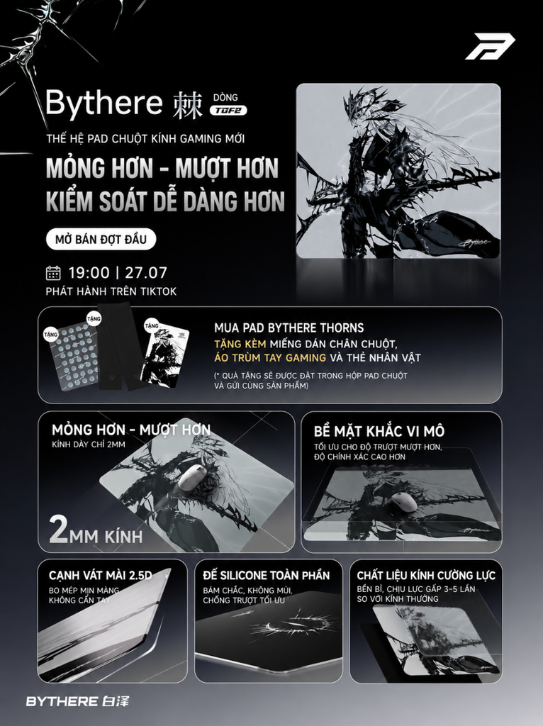 [Order] Pad Kính Bythere  TGF2 棘