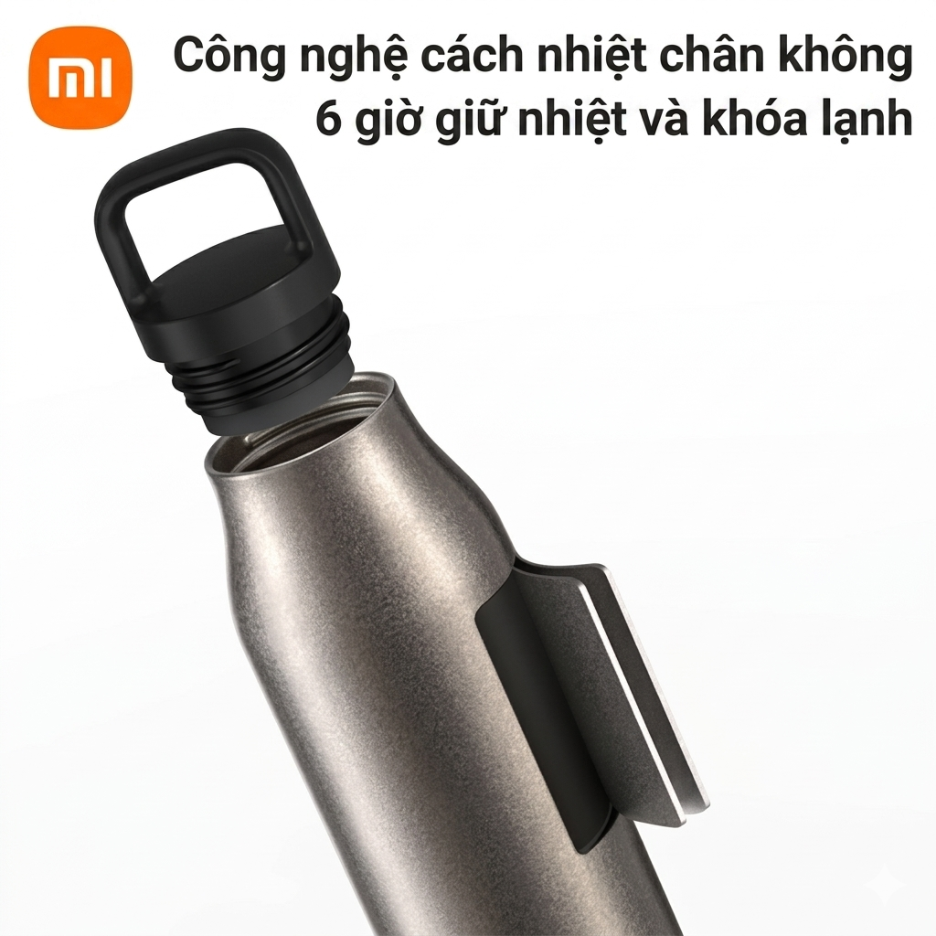 [Instock] BÌNH GIỮ NHIỆT TITANIUM (Kho đối tác)