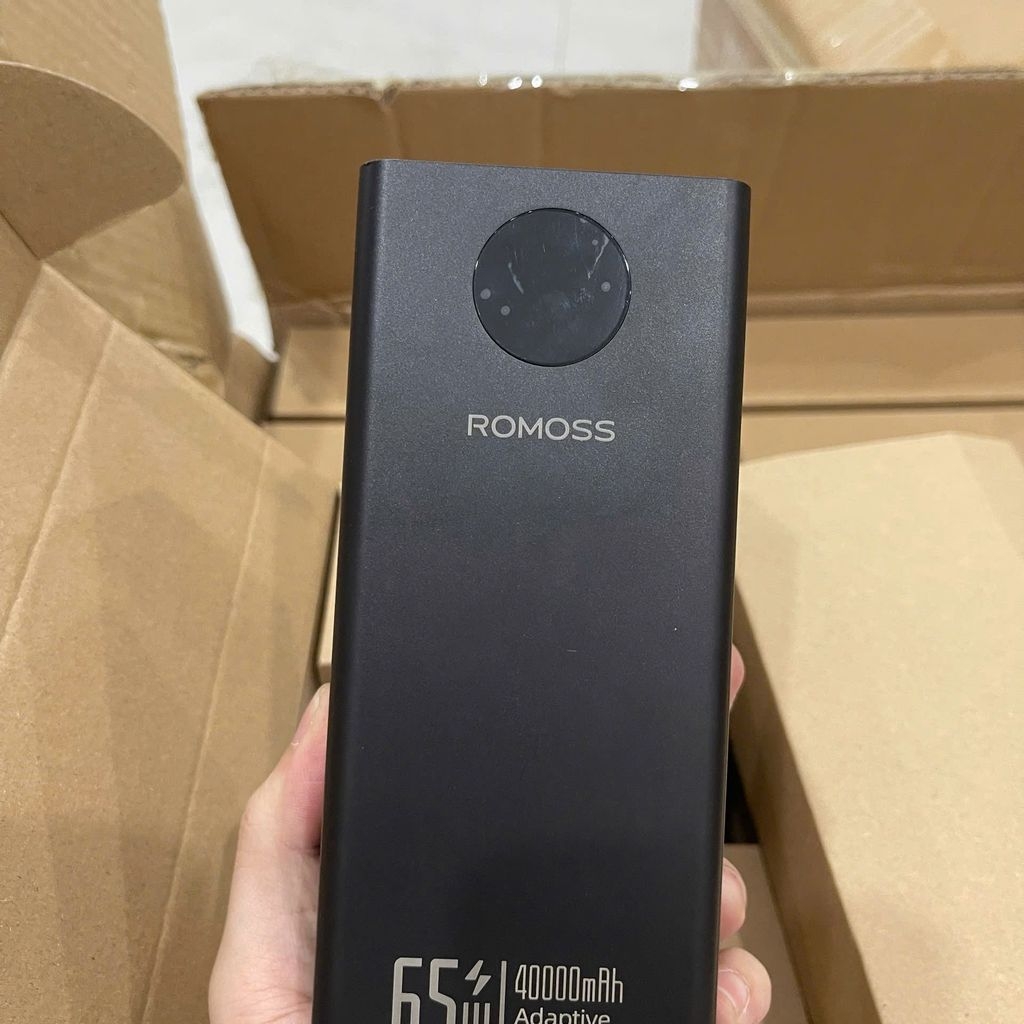 [Instock] Pin dự phòng  ROMOSS PEA40S -Pro 40.000mah 65w  (Kho đối tác)