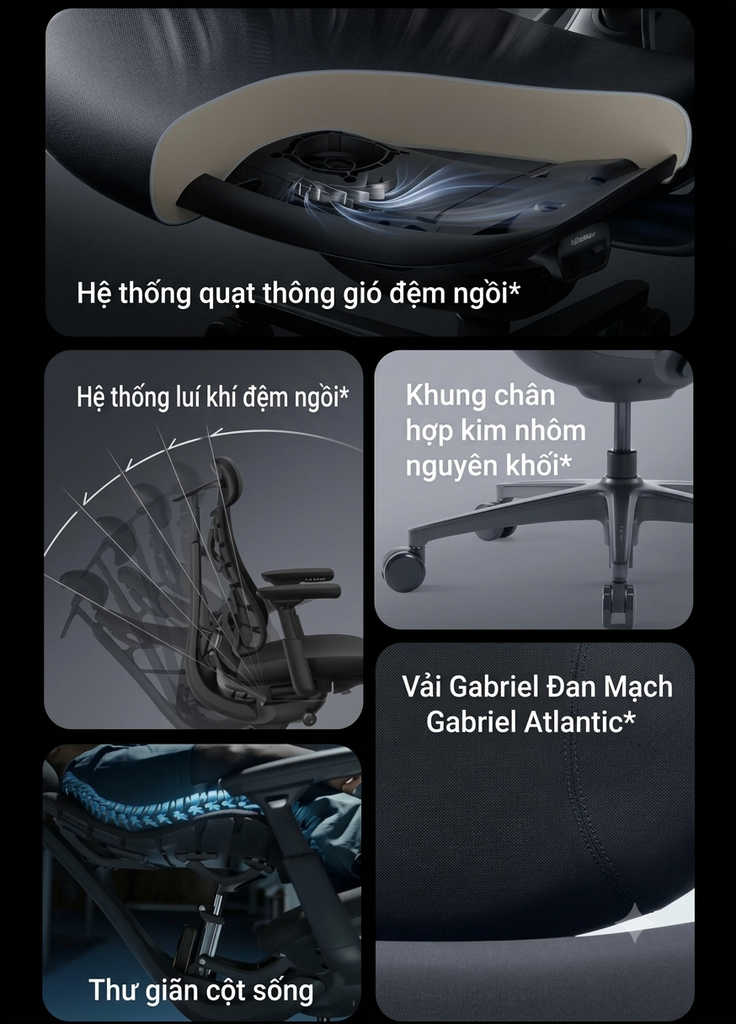 [Order] Ghế công thái học LIBERNOVO OMNI OC1 PRO