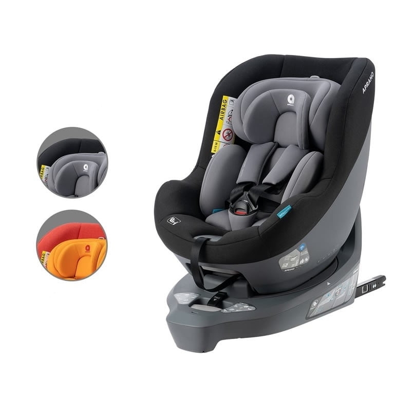 [Ghế trẻ em] Thương hiệu APRAMO METRO HUB ( Anh Quốc ) – Xoay 360°, khoá ISOFIX