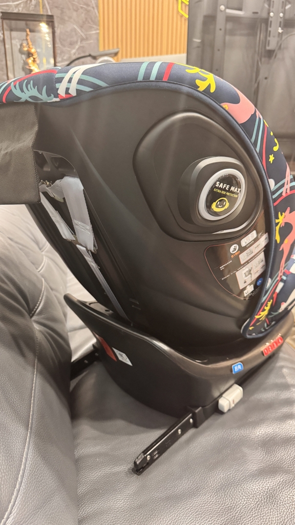 [Ghế trẻ em] Thương hiệu POPMAX HOORAY (UK ) – Xoay 360°, khoá iSOFIX, có chân chống, trẻ 0-12 tuổi