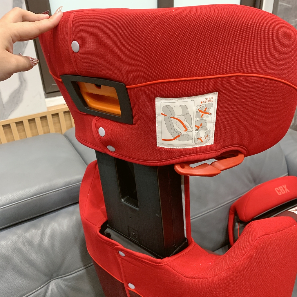 [Ghế trẻ em] Thương hiệu Cybex CBX (Đức), cho 9 tháng-12 tuổi, khoá iSOFIX, có thể tháo rời đệm Booster