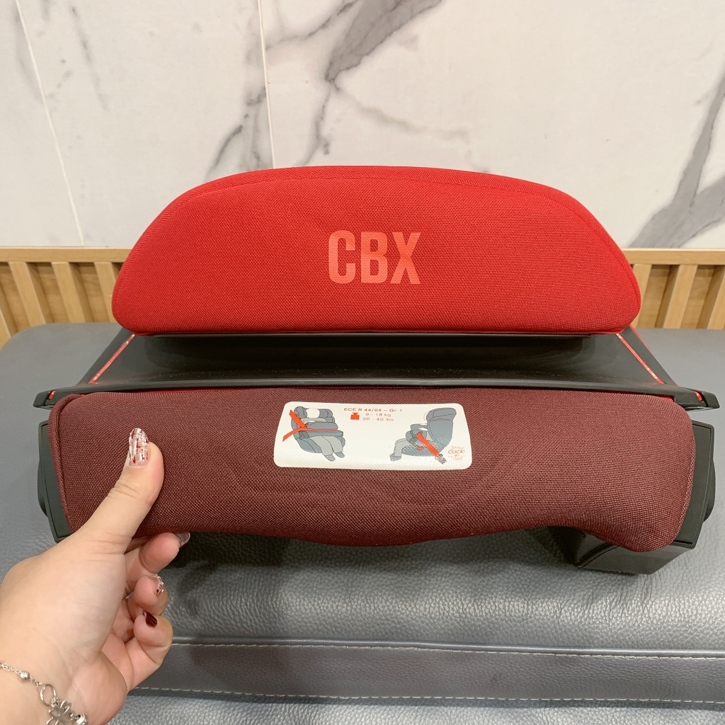[Ghế trẻ em] Thương hiệu Cybex CBX (Đức), cho 9 tháng-12 tuổi, khoá iSOFIX, có thể tháo rời đệm Booster