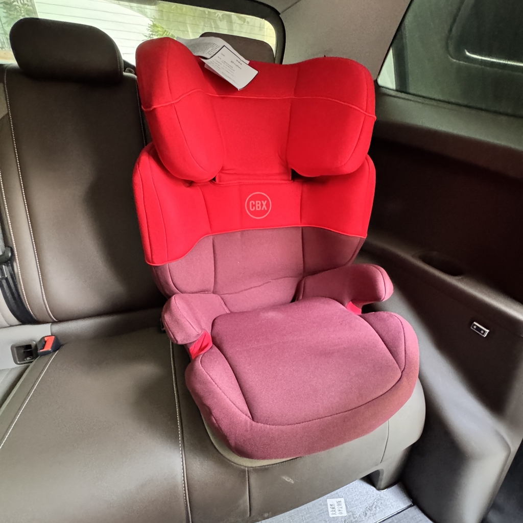 [Ghế trẻ em] Thương hiệu Cybex CBX (Đức), cho 9 tháng-12 tuổi, khoá iSOFIX, có thể tháo rời đệm Booster