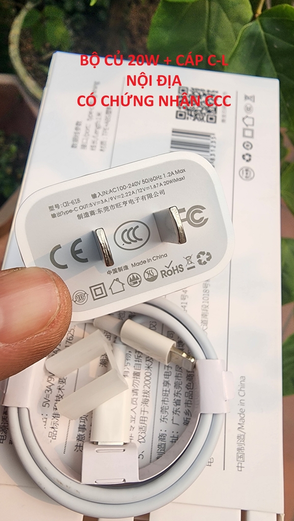 [Instock] Sạc cáp tổng hợp cho IP (Kho đối tác)