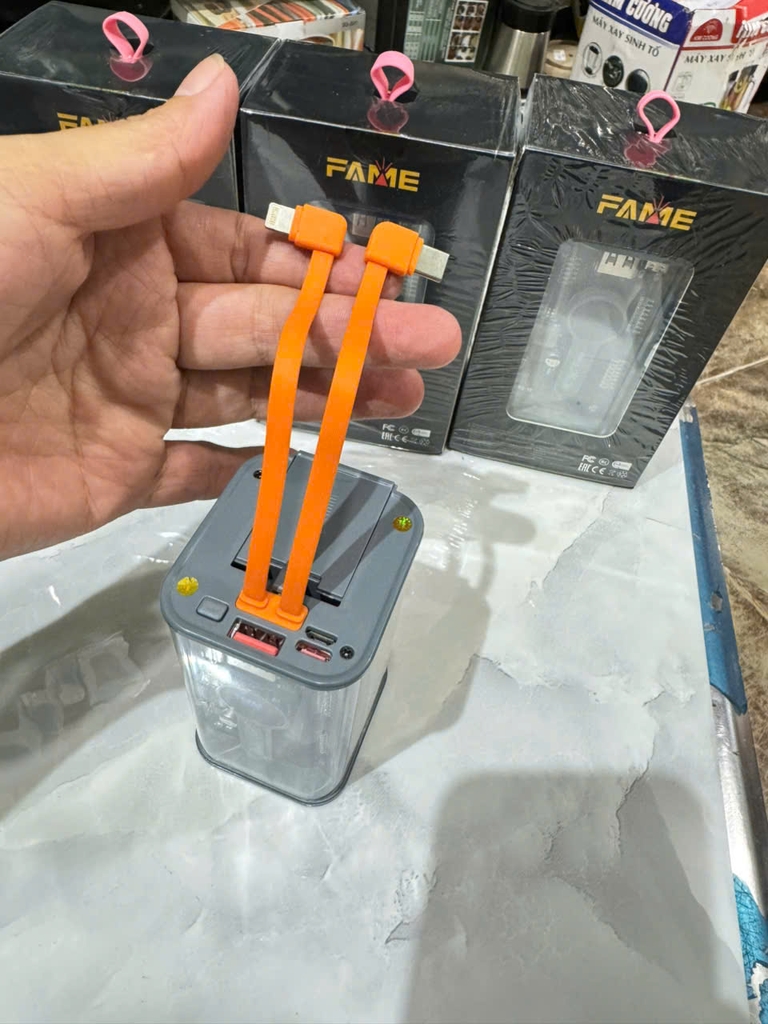 [Instock] PIN DỰ PHÒNG LÕI 21700, 20.000MAH HIỆU FAME (Kho đối tác)