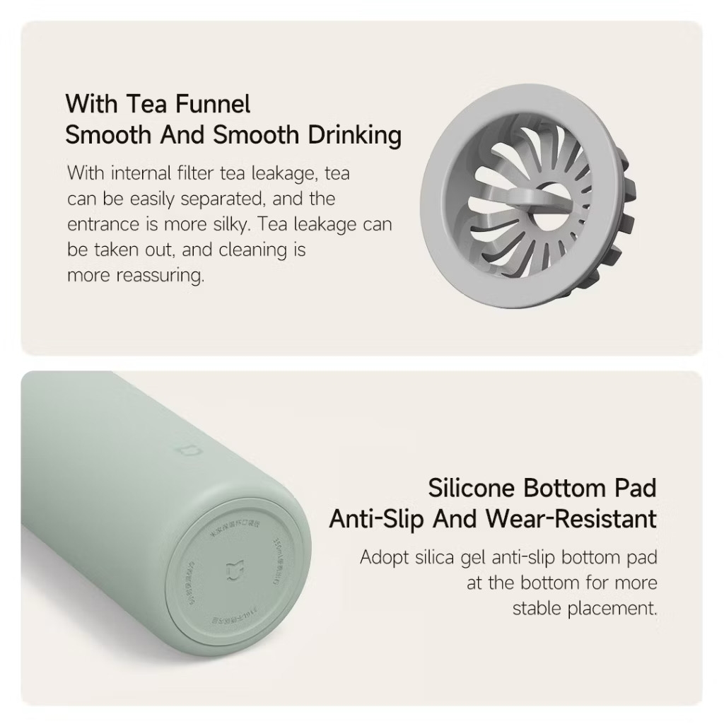[Instock] BÌNH GIỮ NHIỆT MIJIA 350ML SIÊU NHẸ (Kho đối tác)