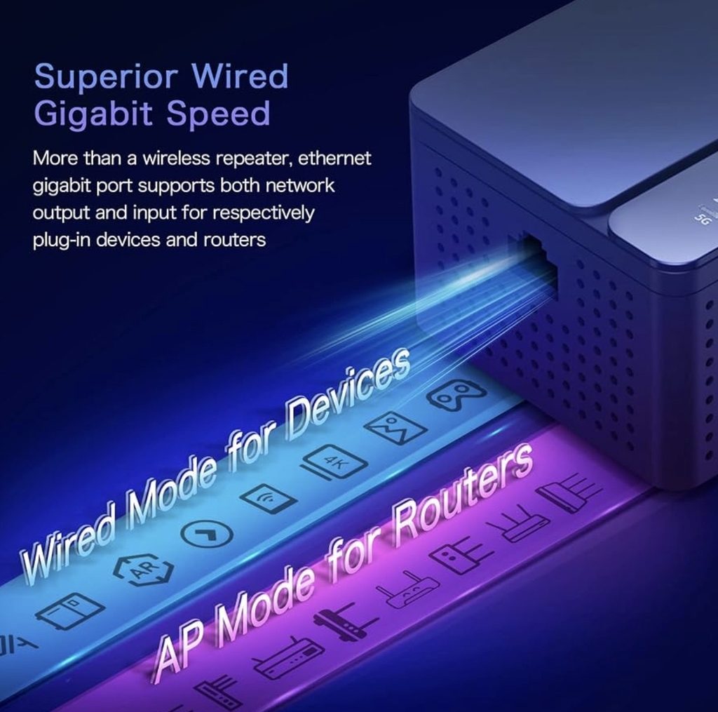 [Instock] BỘ KÍCH SÓNG WIFI AX1800 (Kho đối tác)