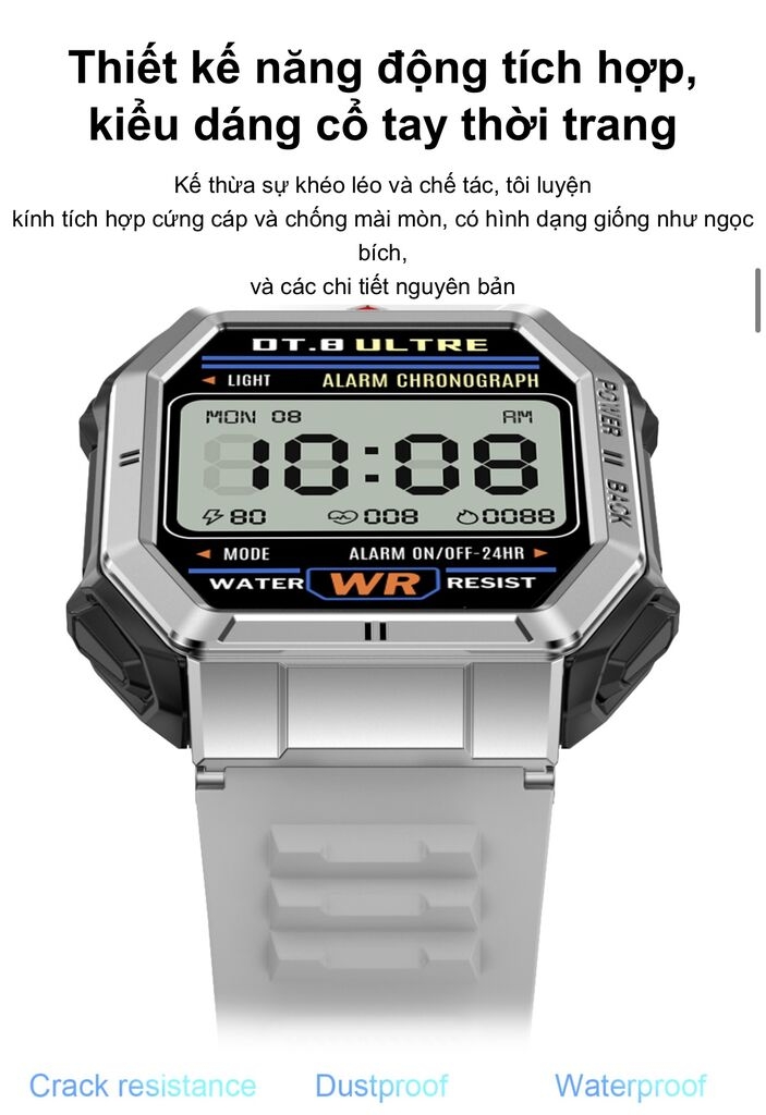 [Instock] ĐỒNG HỒ THÔNG MINH DTNO.1 DT108 (Kho đối tác)