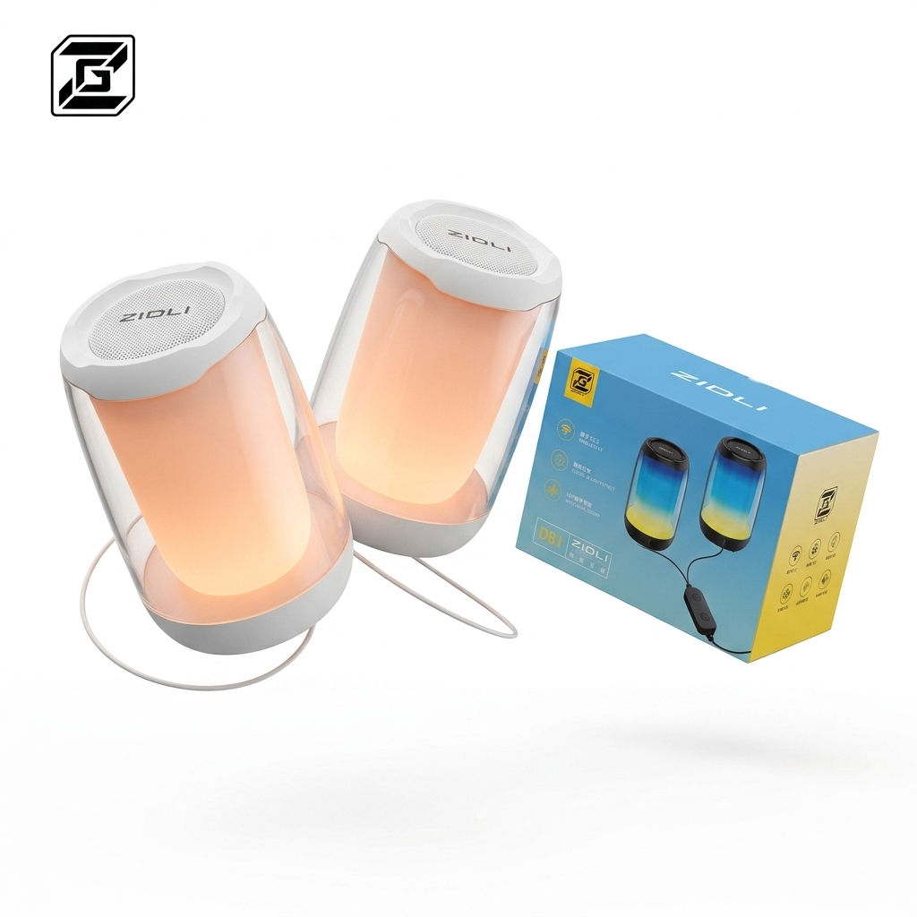 [Instock] LOA 2.0 NHỎ GỌN CÓ LED RGB, BLUETOOTH (Kho đối tác)