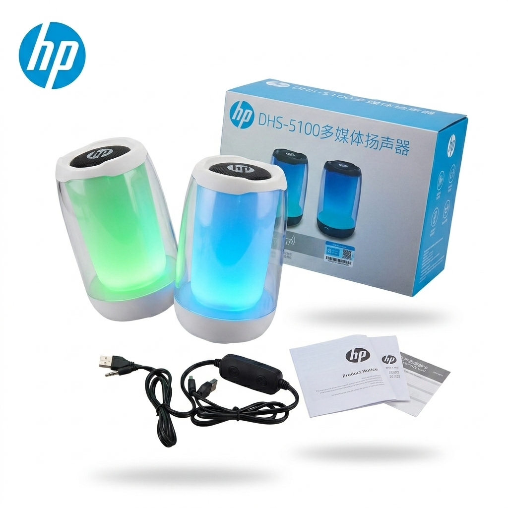 [Instock] LOA 2.0 NHỎ GỌN CÓ LED RGB, BLUETOOTH (Kho đối tác)