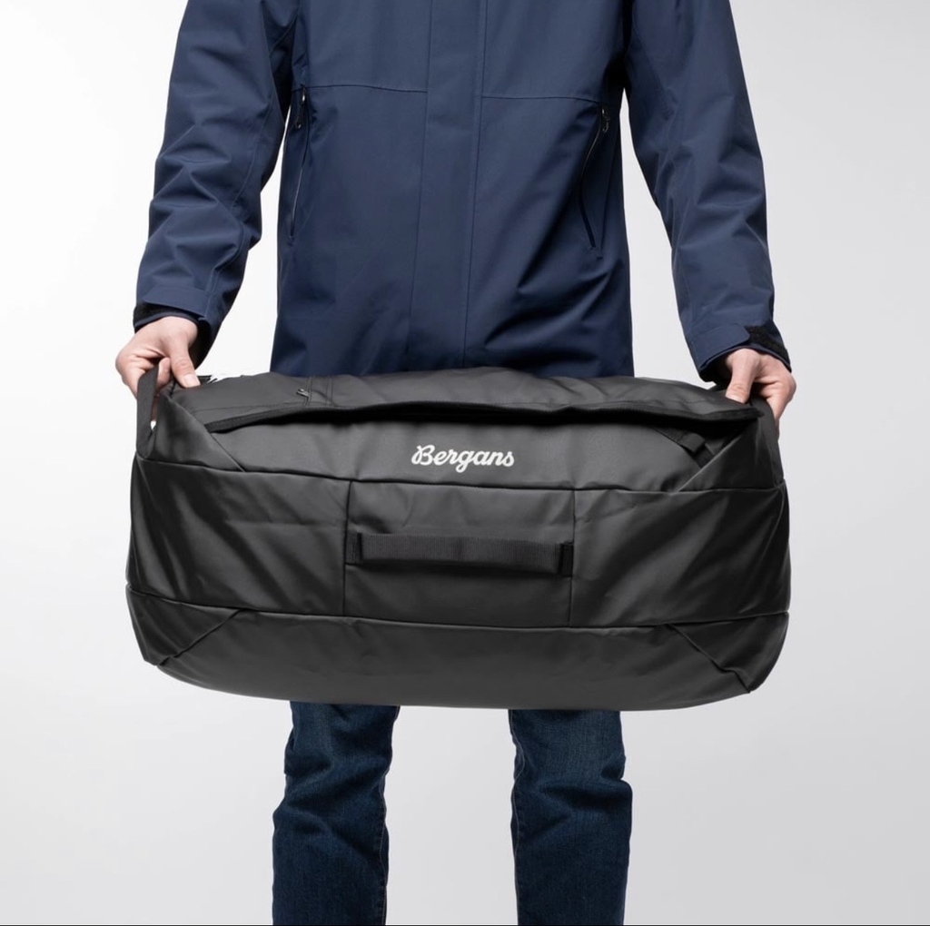 [Thanh lý] TÚI DU LỊCH KIÊM BALO BERGANS KOMPASS DUFFEL BAG, SIZE 50 LÍT (Kho đối tác)