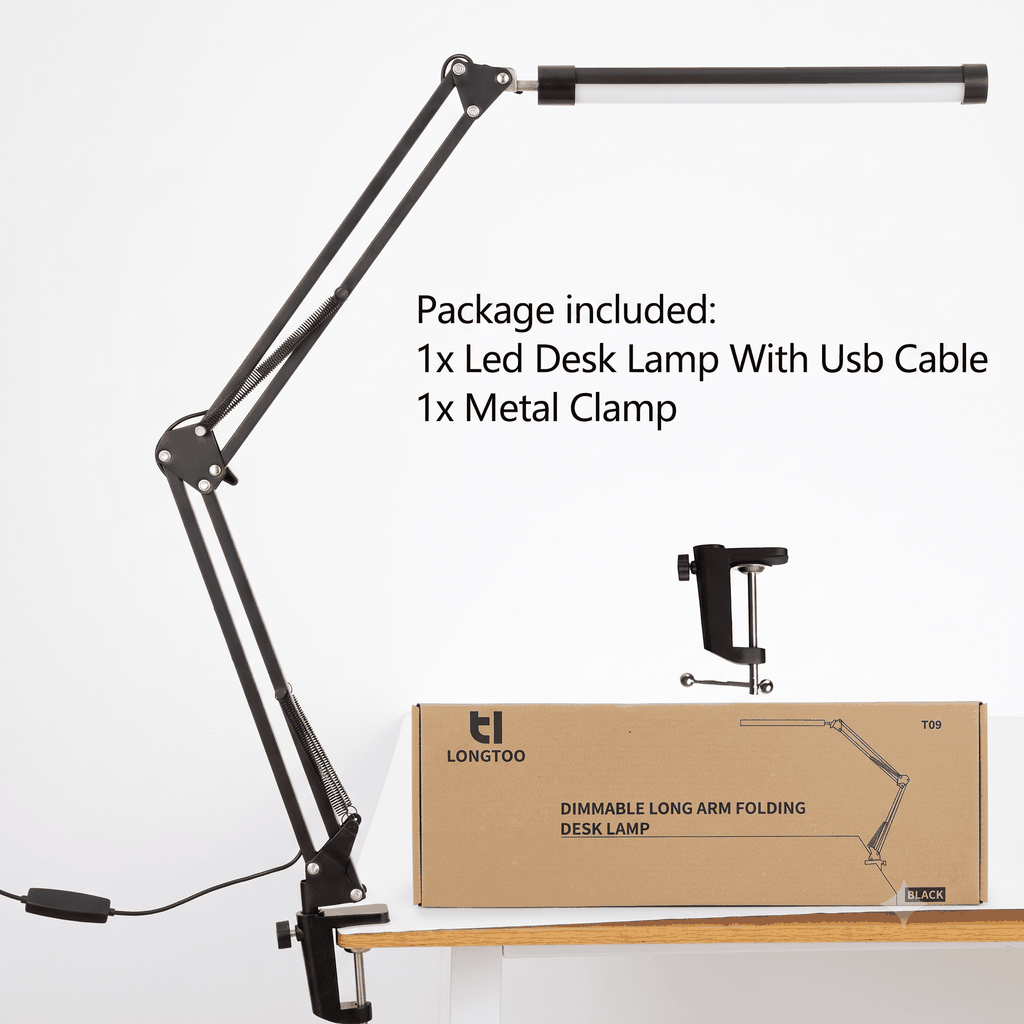[Instock] ĐÈN KẸP BÀN THÂN GẬP 3 GÓC ĐIỀU CHỈNH ĐA HƯỚNG, SỬ DỤNG ĐA NĂNG (Kho đối tác)