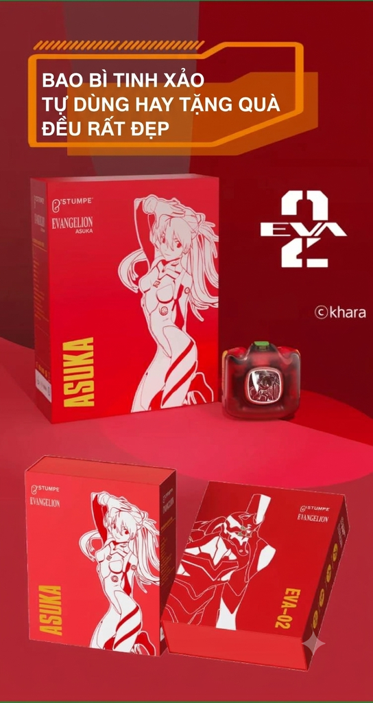 [Order] Tai nghe Bluetooth không dây Evangelion EVA02 (phiên bản giới hạn Asuka) - Đã đóng ngày 20/10/2026