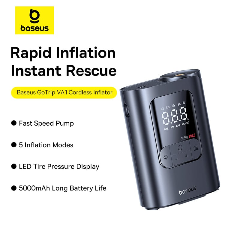 [Order] Bơm điện tử Baseus GoTrip VA1 Super Mini Wireless Inflator - Đã đóng ngày 05/10/2026