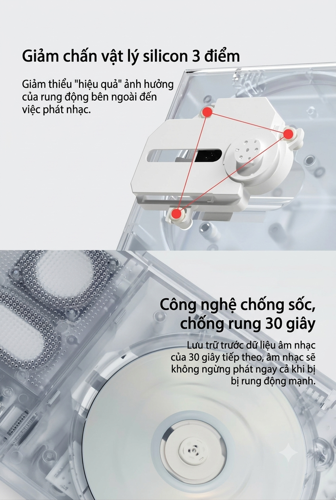 [Order] Máy nghe nhạc CD Tinyl SPLIT