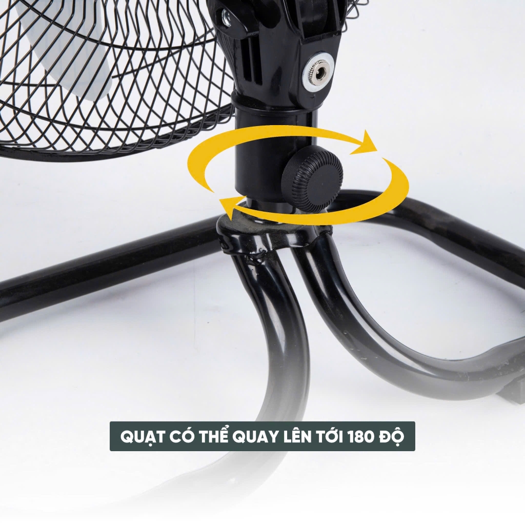 [Instock] Quạt sàn tích điện Kuscheln KRF25-01 , 05 cánh 16inch,  pin 12.000maH (Kho đối tác)