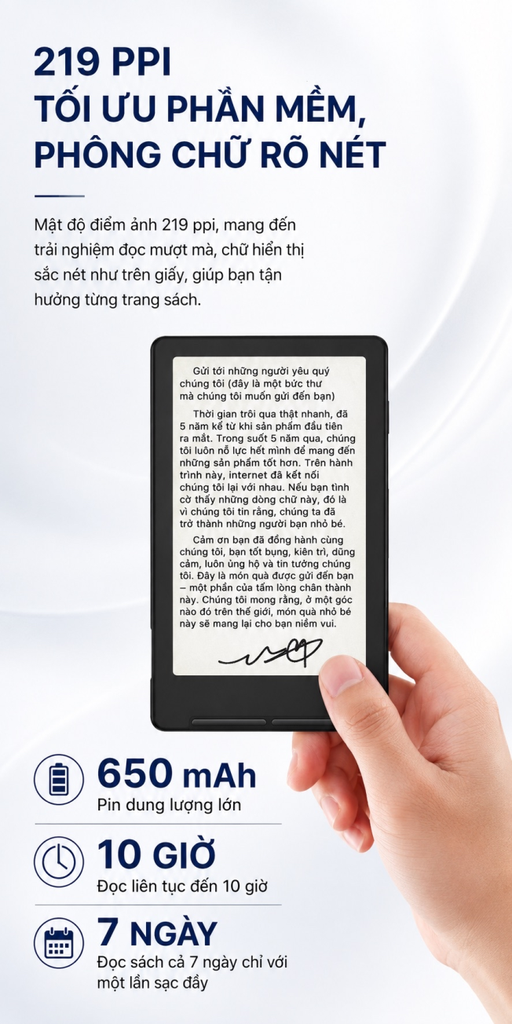 [Order] Máy đọc sách Xteink X4