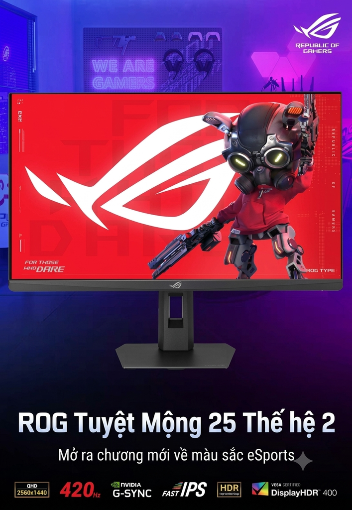 [Order]  Màn hình Asus ROG Strix XG259QNGR