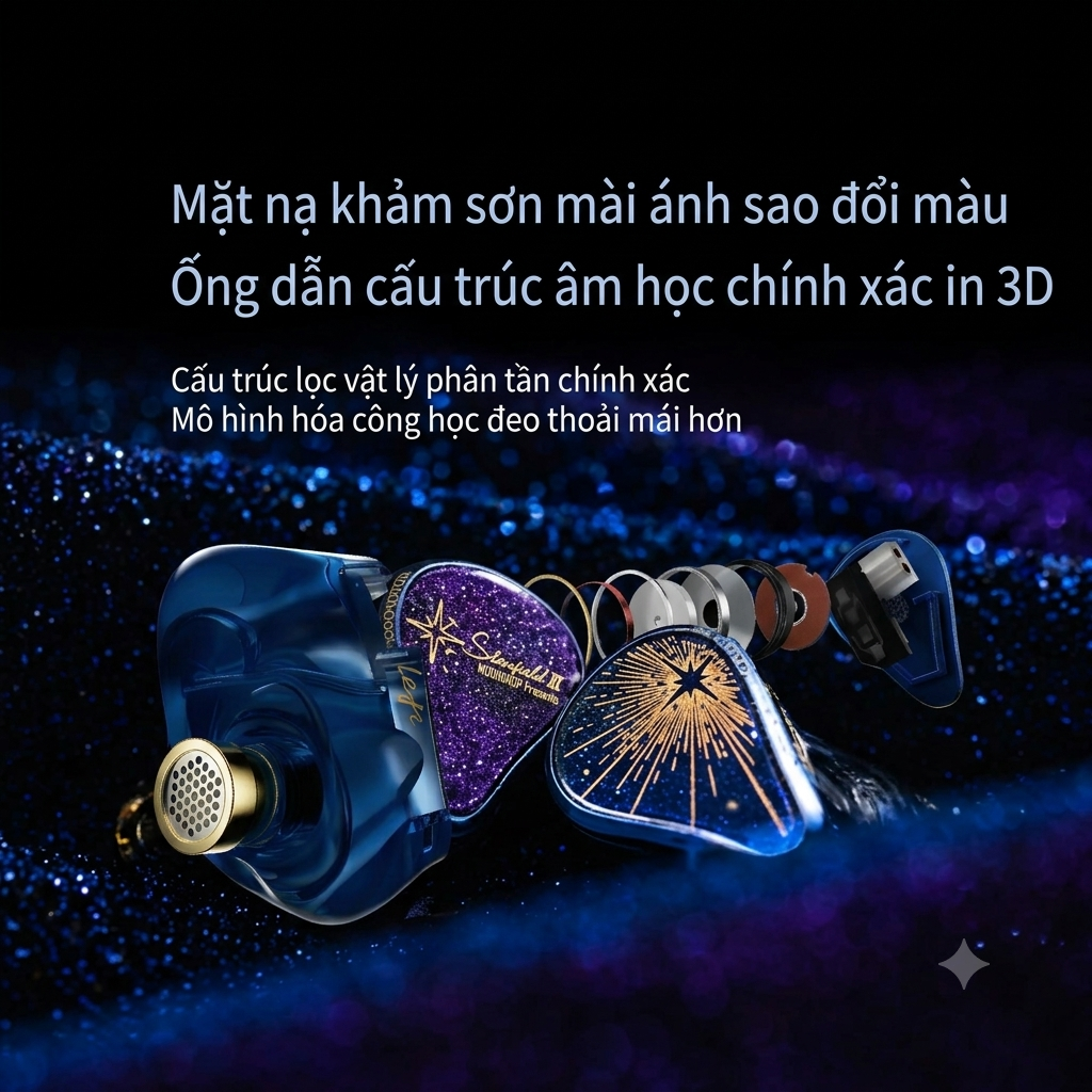 [Order] MOONDROP STARFIELD III D.W.T – TAI NGHE HI-FI DRIVER KÉP