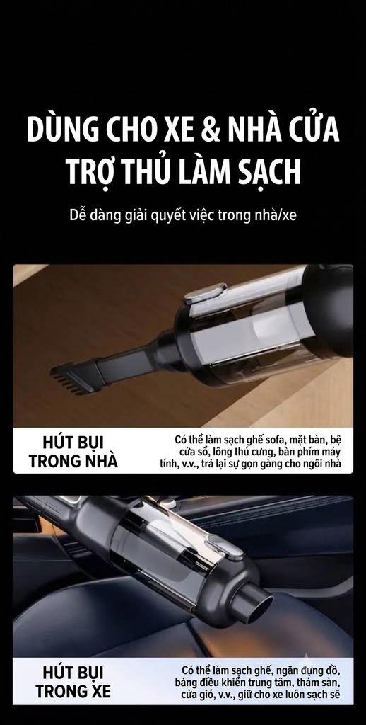[Order] Máy hút bụi cầm tay Suitu S126
