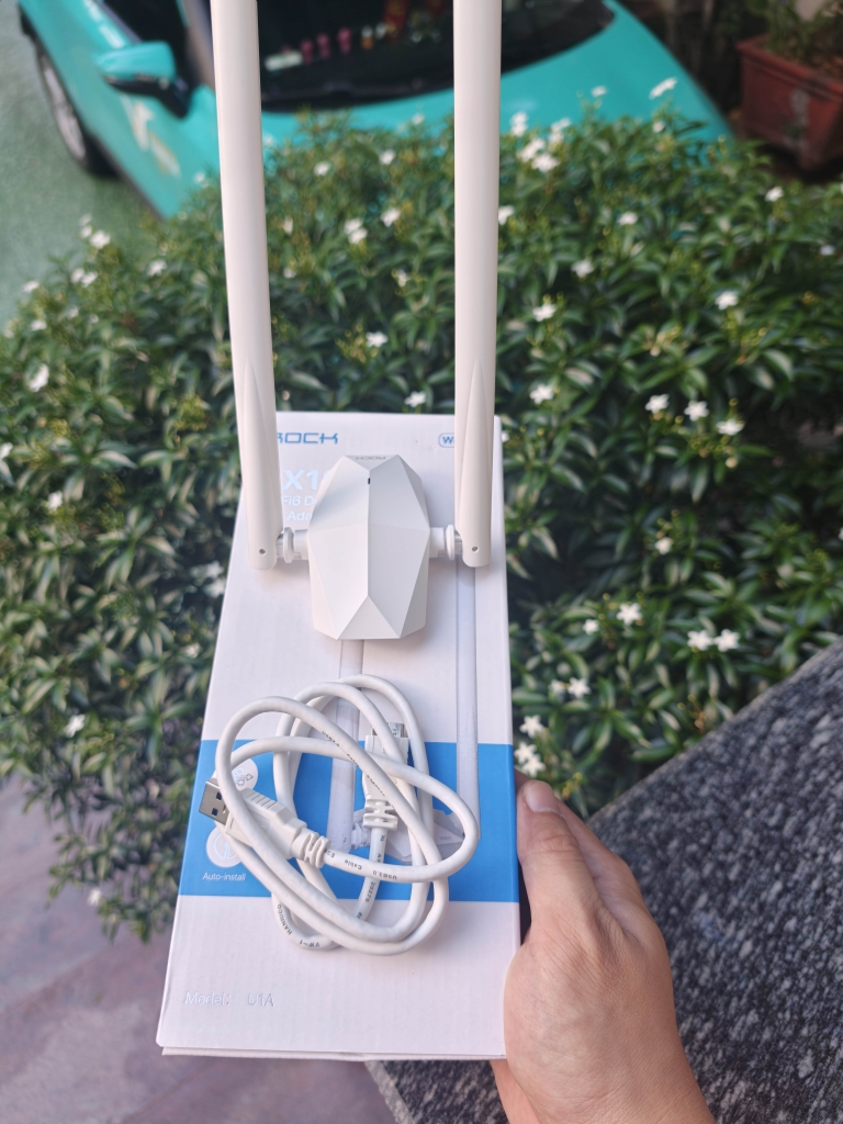 [Instock] BỘ THU SÓNG WIFI ROCK (Kho đối tác)