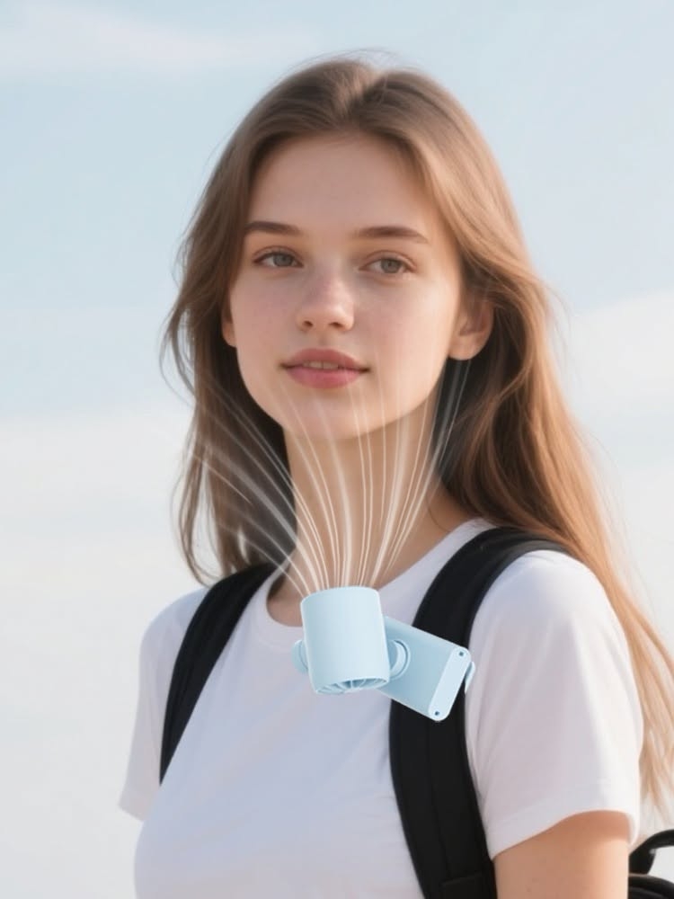 [ Order ] Quạt mini dạng kẹp X08