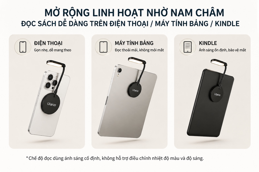 [Order] Đèn magsafe Ulanzi M10