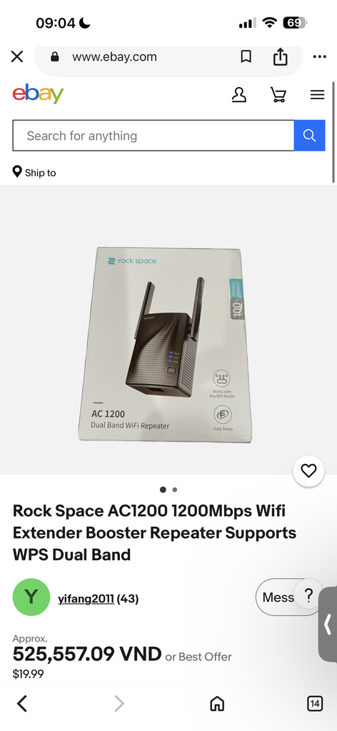 [Instock] BỘ KÍCH SÓNG WIFI  (Kho đối tác)