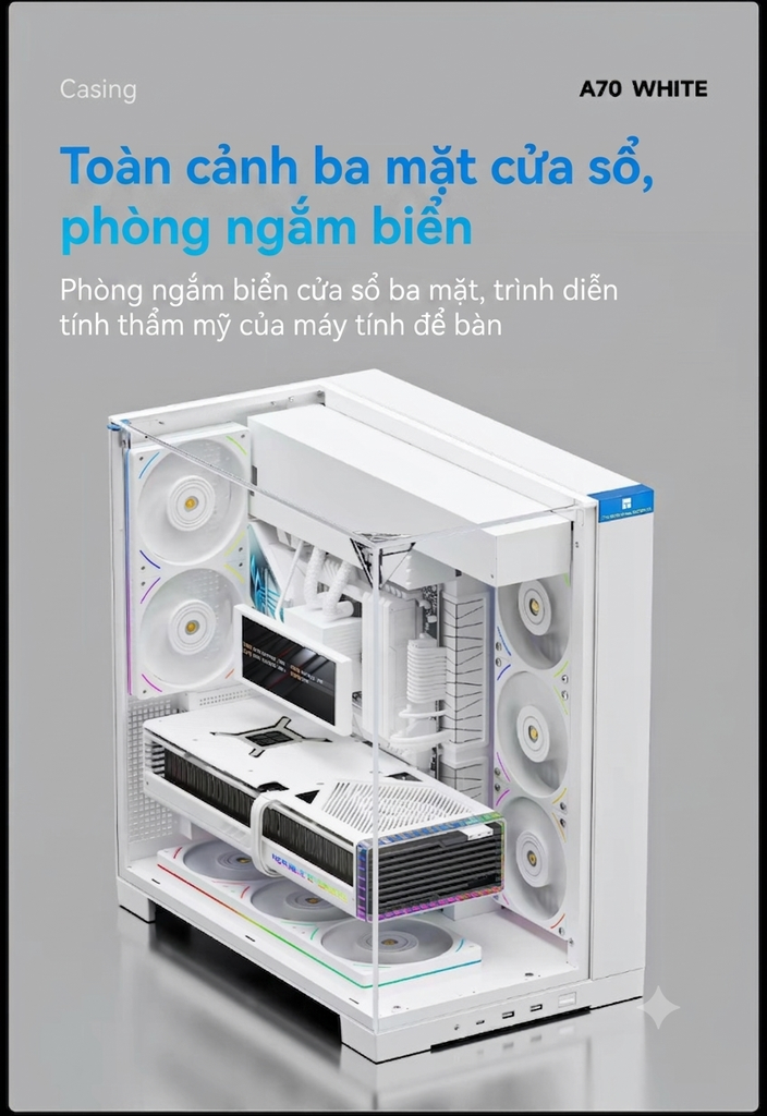[Order] Vỏ case THERMALRIGHT A70 VISION – FULL TOWER