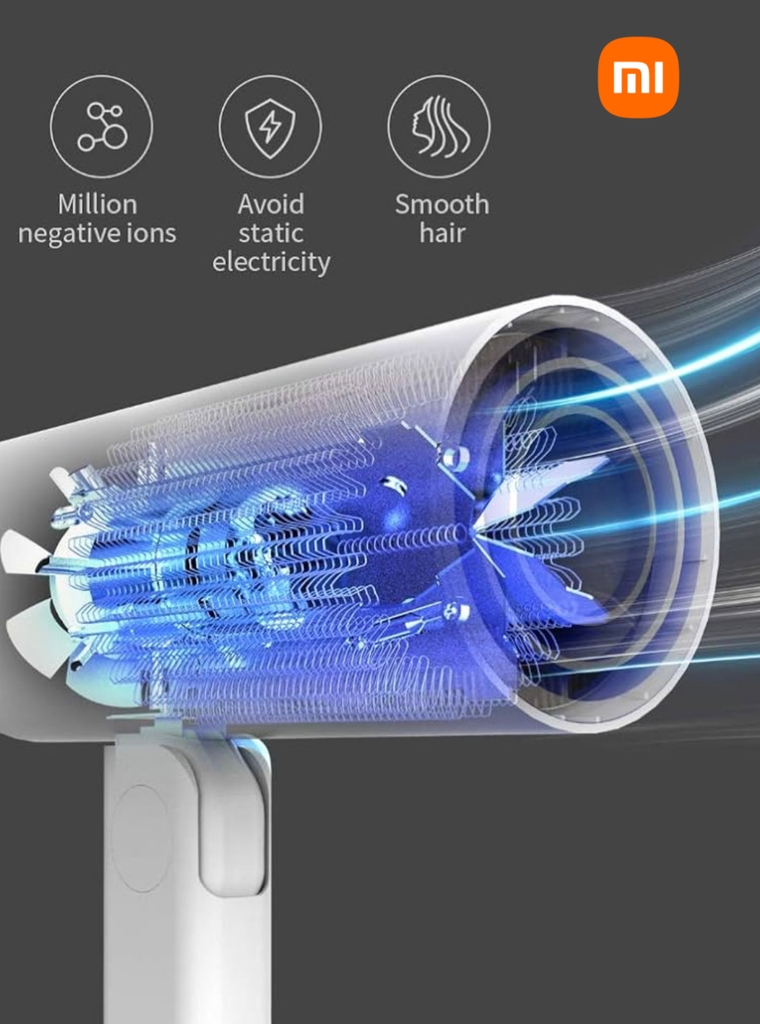 [Instock] MÁY SẤY TÓC GẬP GỌN, TẠO ION ÂM REEPRO (Kho đối tác)