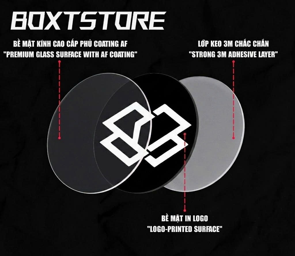 [Instock] Mouse Feet chuột thuỷ tinh BOXT Vitreon Ice Pro