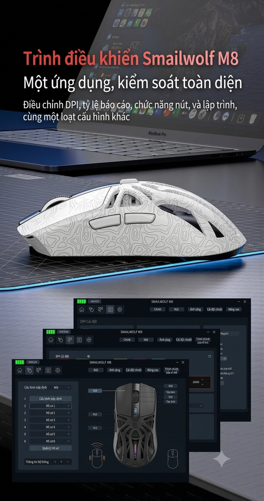 [Order] Chuột gaming Smalwolf M8 Đợt 2