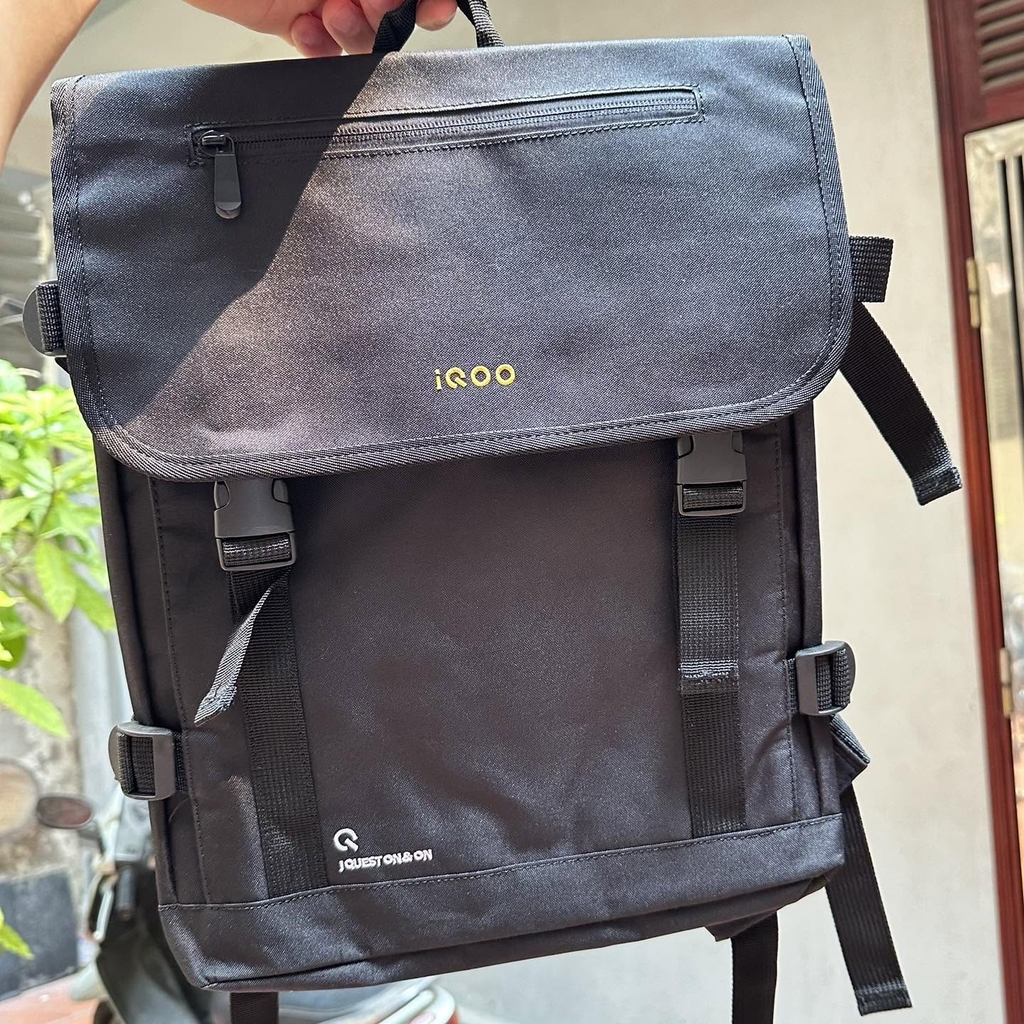 [Instock] BA LÔ VẢI OXFORD 15 INCH GỌN NHẸ, CHỐNG NƯỚC (Kho đối tác)
