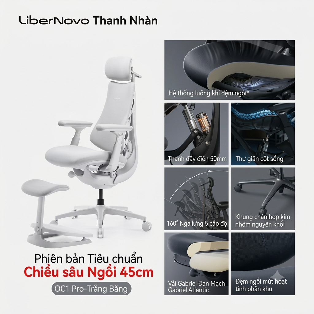 [Order] Ghế công thái học LIBERNOVO OMNI OC1 PRO