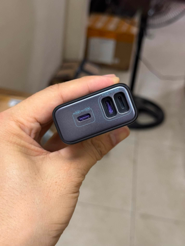 [Instock] PIN DỰ PHÒNG ROMOSS PHA10P 10.000MAH 35W, LÕI PIN 21700 (Kho đối tác)
