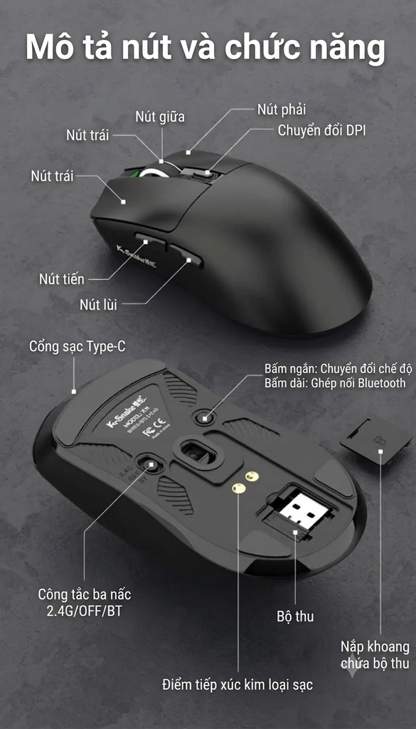 [Order] Chuột Gaming K-Snake X11 - Đã đóng ngày 20/07/2026