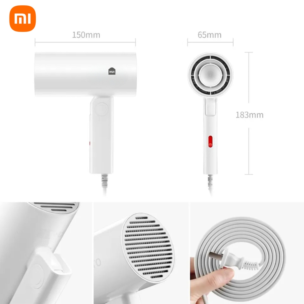 [Instock] MÁY SẤY TÓC GẬP GỌN, TẠO ION ÂM REEPRO (Kho đối tác)
